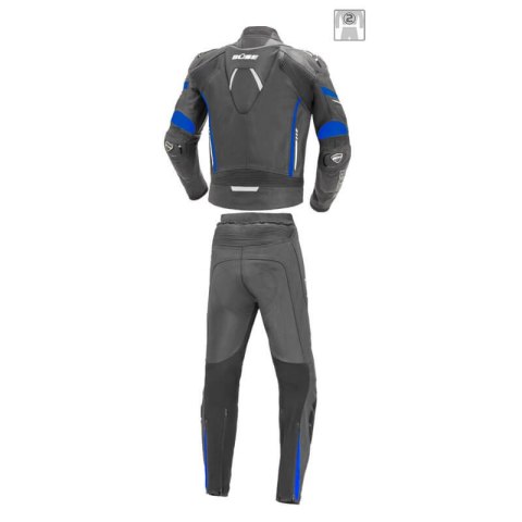 Kombinezon motocyklowy męski BUSE Imola czarno-niebieski 102501