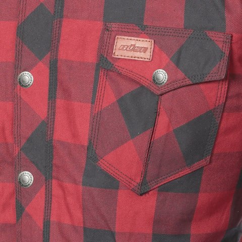 Koszula motocyklowa damska BUSE Fairbank czerwona