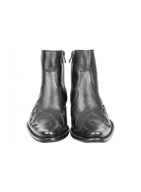 Kowbojki Raceboots motocyklowe WEST (czarny)