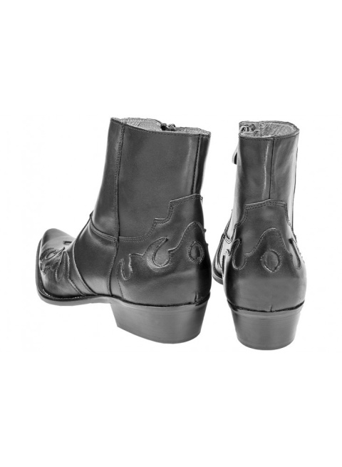 Kowbojki Raceboots motocyklowe WEST (czarny)