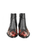 Kowbojki Raceboots motocyklowe WEST (czerwony)