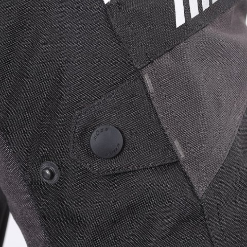 Kurtka motocyklowa BUSE Breno Pro czarno-jasnoszara