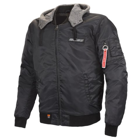 Kurtka motocyklowa BUSE Rexford czarno-szara
