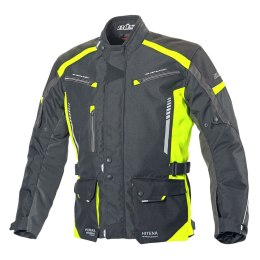 Kurtka motocyklowa BUSE Torino II czarno-żółta