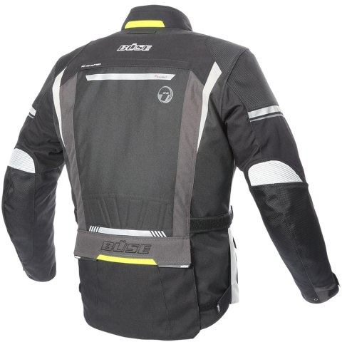 Kurtka motocyklowa Highland II czarno/żółta