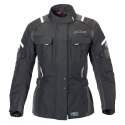 Kurtka motocyklowa damska BUSE Breno Pro czarno-antracytowa