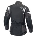Kurtka motocyklowa damska BUSE Breno Pro czarno-antracytowa
