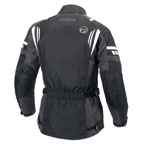 Kurtka motocyklowa damska BUSE Breno Pro czarno-antracytowa