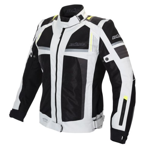 Kurtka motocyklowa damska BUSE Livorno jasnoszara