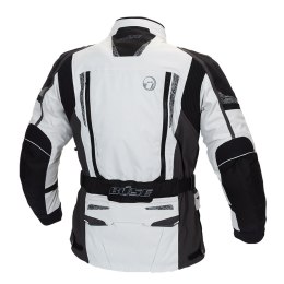 Kurtka motocyklowa damska BUSE Nero jasnoszaro-czarna