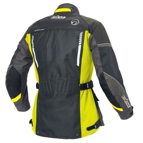 Kurtka motocyklowa damska BUSE Torino II czarno-żółta