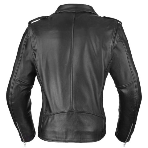 Kurtka motocyklowa skórzana damska BUSE Lancaster czarna 103730