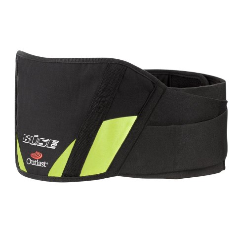 Pas nerkowy BUSE Outlast czarno-neonowy