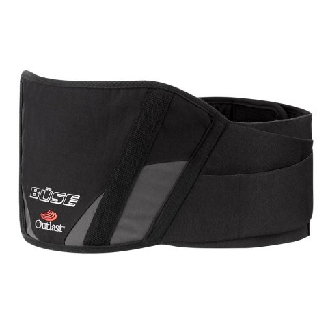 Pas nerkowy BUSE Outlast czarno-szary