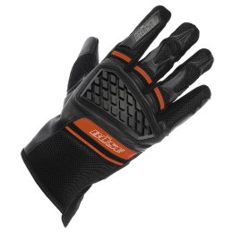 Rękawice motocyklowe BUSE Braga czarno/czerwone