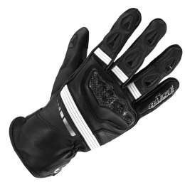 Rękawice motocyklowe BUSE Escape czarno-białe