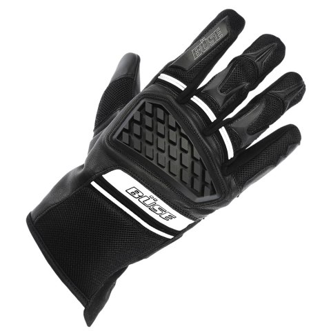 Rękawice motocyklowe damskie BUSE Braga czarno/białe