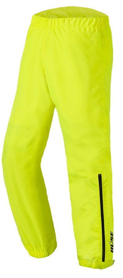 Spodnie motocyklowe przeciwdeszczowe BUSE żółty neonowy