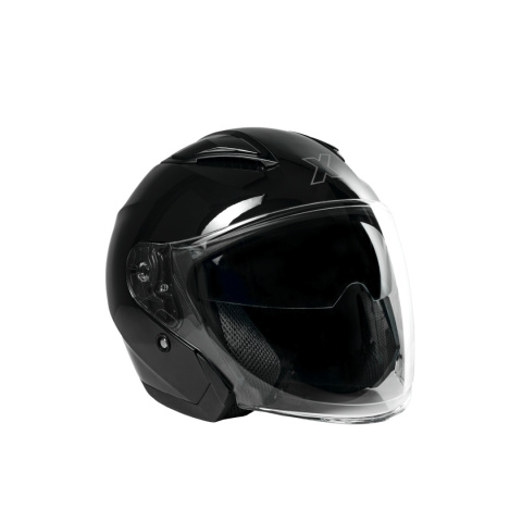 Kask Motocyklowy ROXAR ORLANDO EVO Z-LINE (CZARNY - POŁYSK)