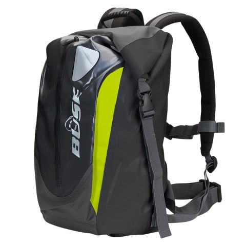 Plecak wodoodporny BUSE 30 litrów czarno-fluo