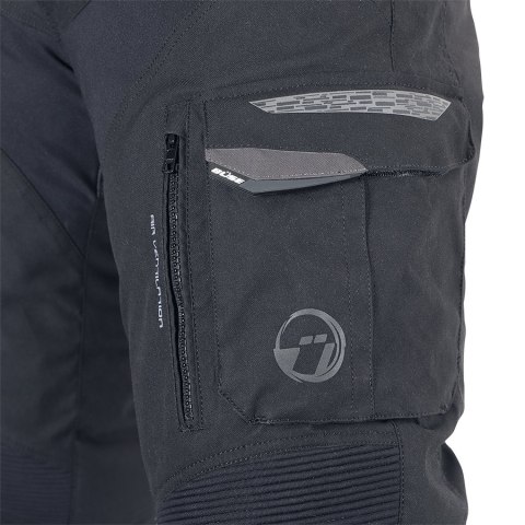 Spodnie motocyklowe BUSE Nero czarne