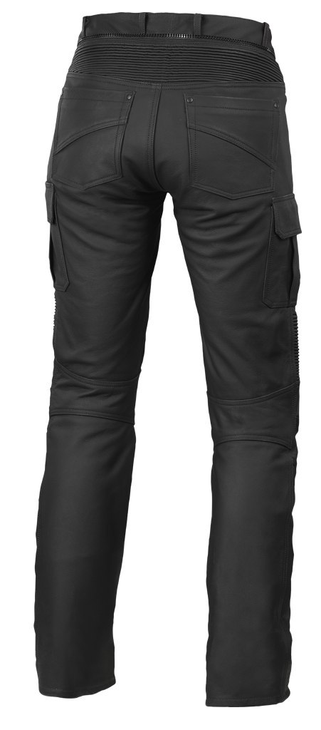 Spodnie motocyklowe skórzane BUSE Cargo czarne