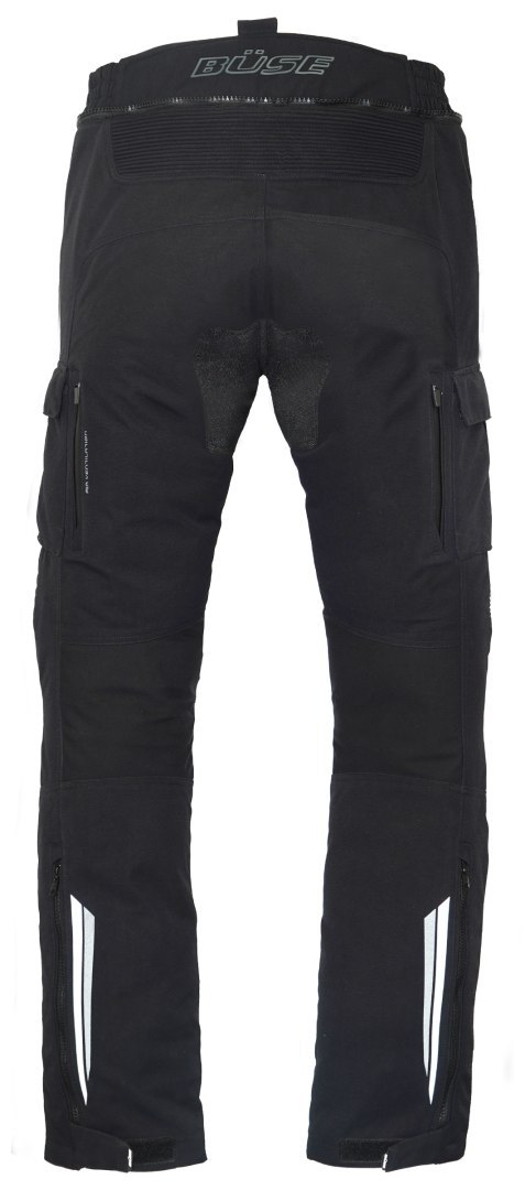 Spodnie motocyklowe tekstylne Büse Open Road III czarne - Komfort i ochrona dla motocyklistów