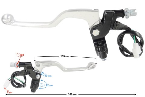 Dźwignia sprzęgła NXT250 L / NXT250 2021