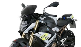 Szyba motocyklowa MRA BMW S1000 R 2021, forma NSPN, czarna