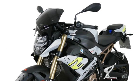 Szyba motocyklowa MRA BMW S1000 R 2021, forma NSPN, czarna