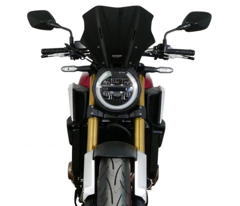 Szyba motocyklowa MRA HONDA CB 650 R, , 2022-, forma NTN, czarna