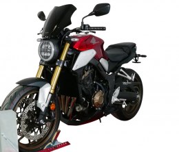 Szyba motocyklowa MRA HONDA CB 650 R, , 2022-, forma NTN, czarna