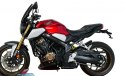 Szyba motocyklowa MRA HONDA CB 650 R, , 2022-, forma NTN, czarna