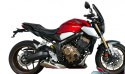 Szyba motocyklowa MRA HONDA CB 650 R, , 2022-, forma NTN, czarna