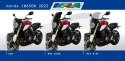 Szyba motocyklowa MRA HONDA CB 650 R, , 2022-, forma NTN, czarna