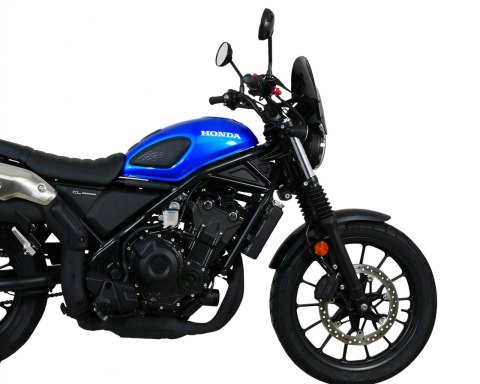 Szyba motocyklowa MRA HONDA CL 500 , 2023-, forma TN, czarna