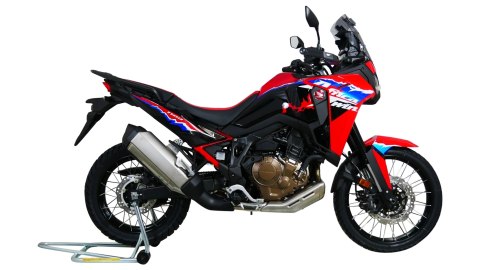 Szyba motocyklowa MRA HONDA CRF1100L AFRICA TWIN / DCT 2024-, forma VTM, przyciemniana