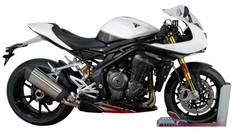 Szyba motocyklowa MRA TRIUMPH SPEED TRIPLE 1200 RR, , 2022-, forma R, bezbarwna