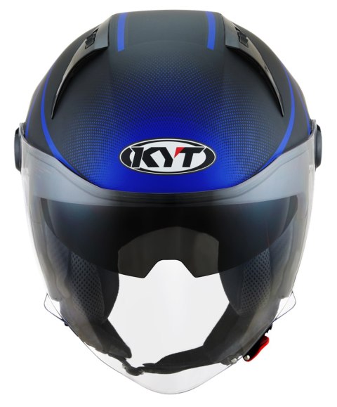 Kask Motocyklowy KYT D-CITY COLORFUL matowy niebieski ECE 22-06