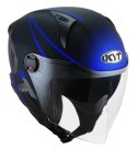 Kask Motocyklowy KYT D-CITY COLORFUL matowy niebieski ECE 22-06