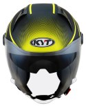 Kask Motocyklowy KYT D-CITY COLORFUL żółty ECE 22-06