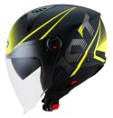 Kask Motocyklowy KYT D-CITY COLORFUL żółty ECE 22-06