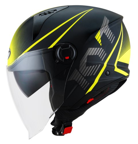 Kask Motocyklowy KYT D-CITY COLORFUL żółty ECE 22-06
