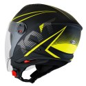 Kask Motocyklowy KYT D-CITY COLORFUL żółty ECE 22-06