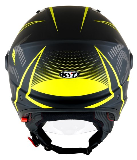Kask Motocyklowy KYT D-CITY COLORFUL żółty ECE 22-06