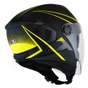 Kask Motocyklowy KYT D-CITY COLORFUL żółty ECE 22-06