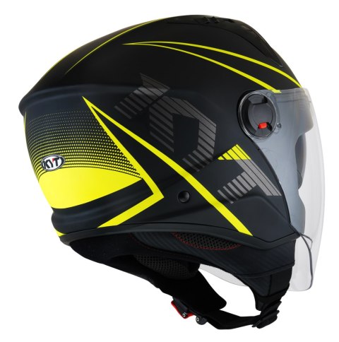 Kask Motocyklowy KYT D-CITY COLORFUL żółty ECE 22-06