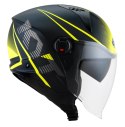 Kask Motocyklowy KYT D-CITY COLORFUL żółty ECE 22-06