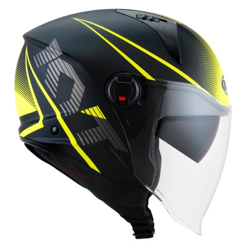 Kask Motocyklowy KYT D-CITY COLORFUL żółty ECE 22-06
