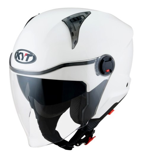 Kask Motocyklowy KYT D-CITY połysk biały ECE 22-06